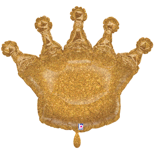 1 Balloon XXL - Glittering Crown