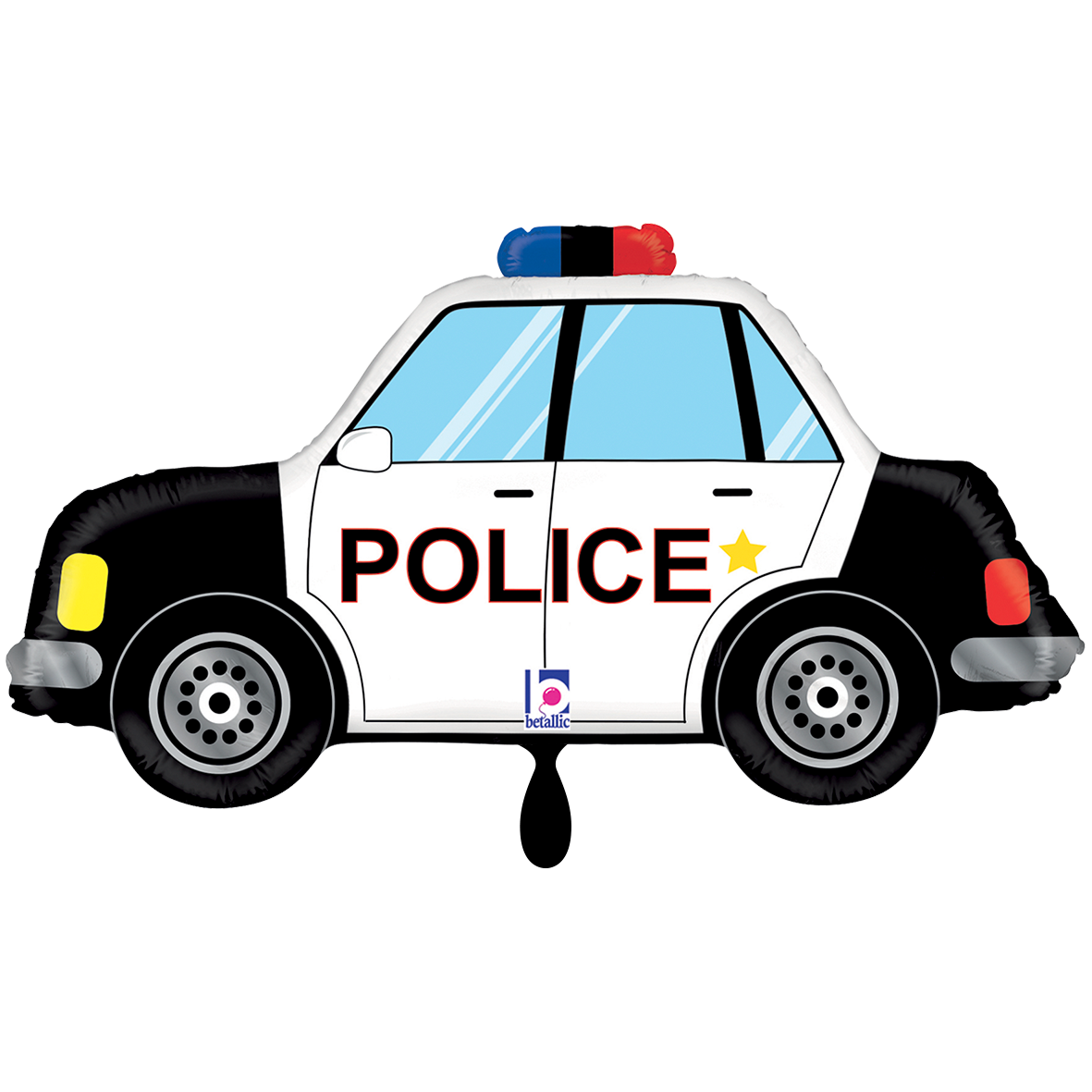 1 Balloon XXL - Police Car