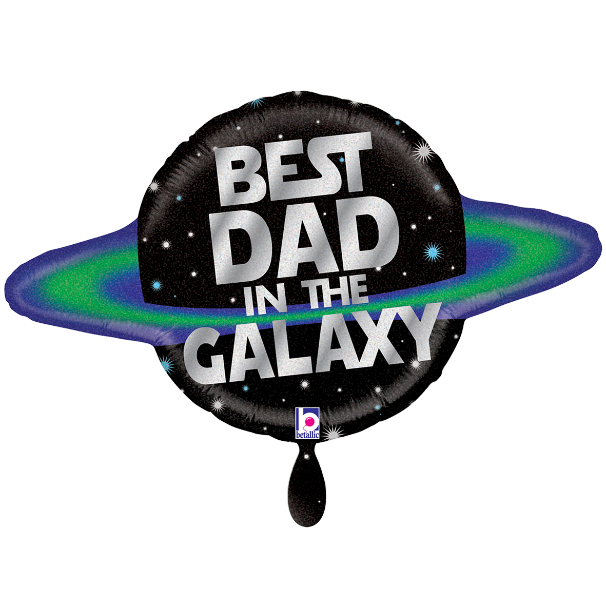 1 Balloon XXL - Galactic Dad