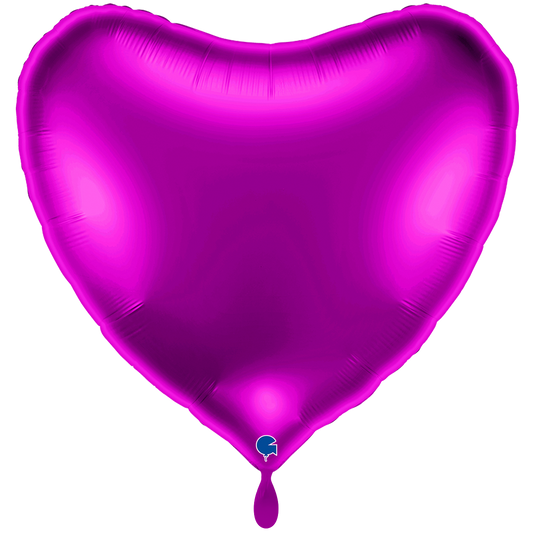 1 Balloon XXL - Heart - Purple