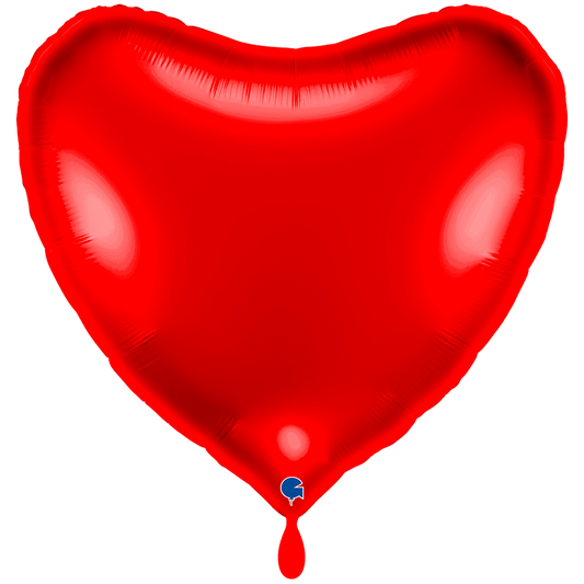 1 Balloon XXL - Heart - Red