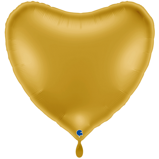 1 Balloon XXL - Heart - Gold