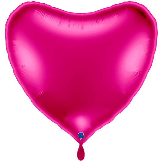 1 Balloon XXL - Heart - Magenta