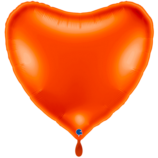 1 Balloon XXL - Heart - Orange