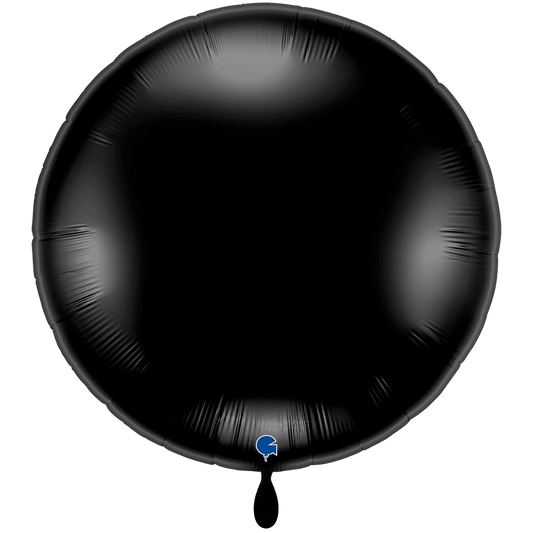1 Balloon XXL - Round - Black