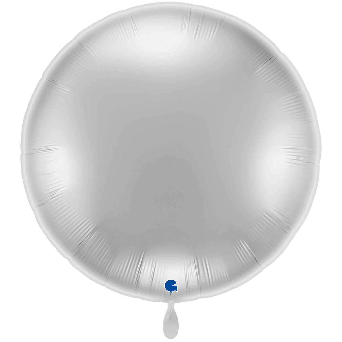 1 Balloon XXL - Round - Silver