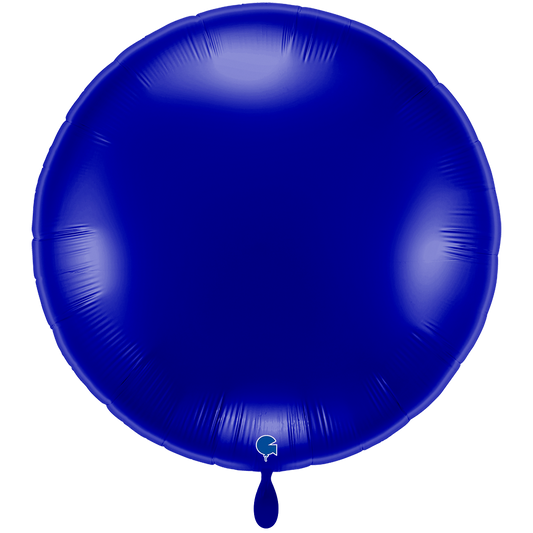 1 Balloon XXL - Round - Blue Capri