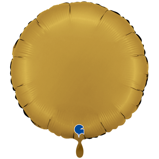 1 Balloon XXL - Round - Satin Gold