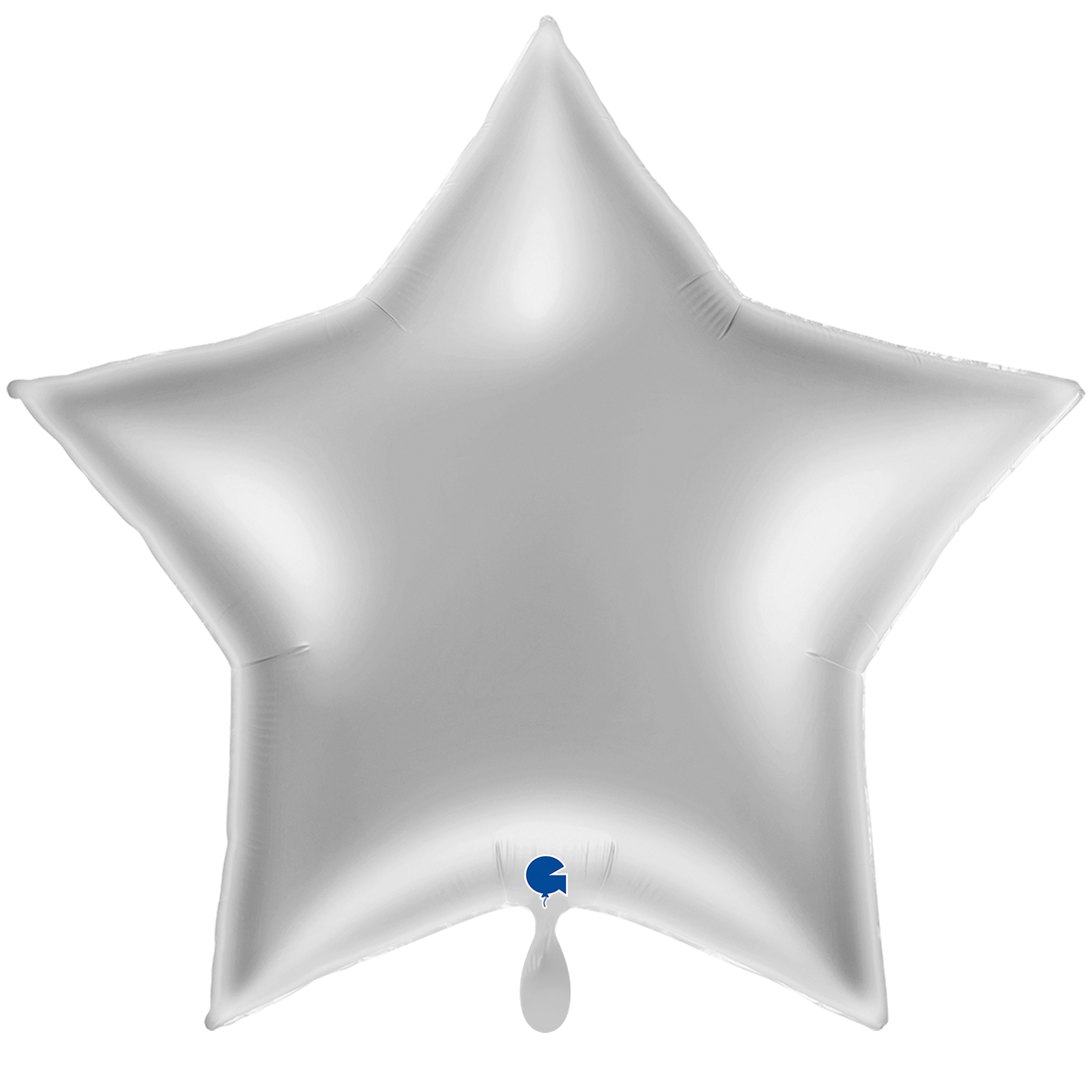 1 Balloon XXL - Star - Silver