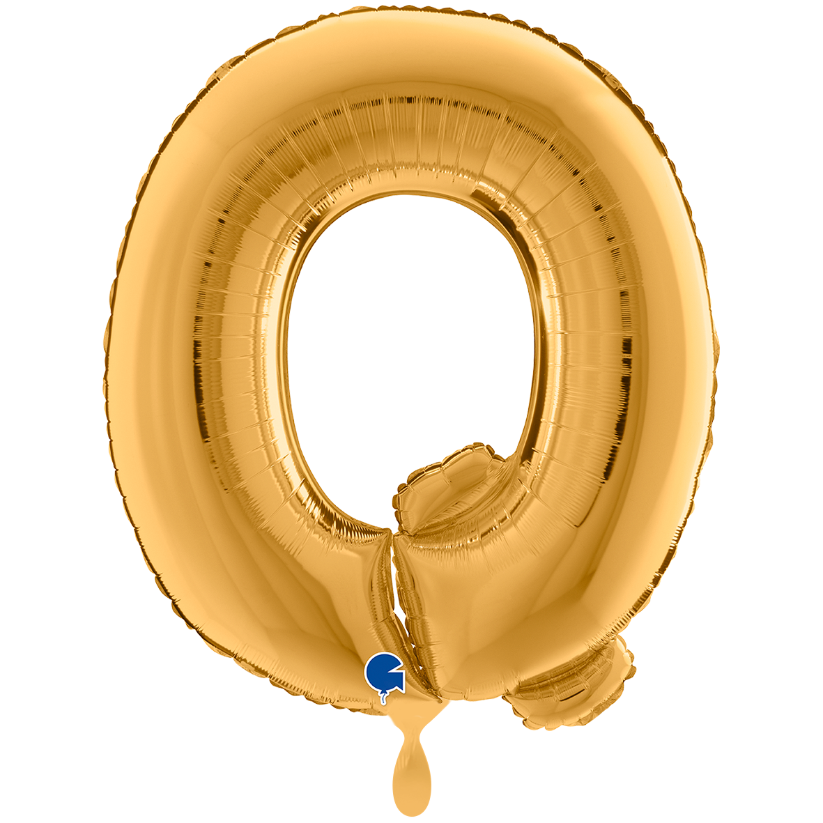 1 Balloon XXL - Letter Q - Gold