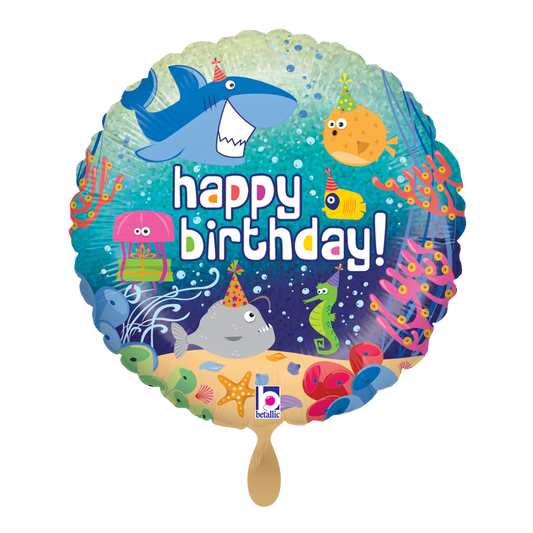 1 Balloon - Birthday Ocean