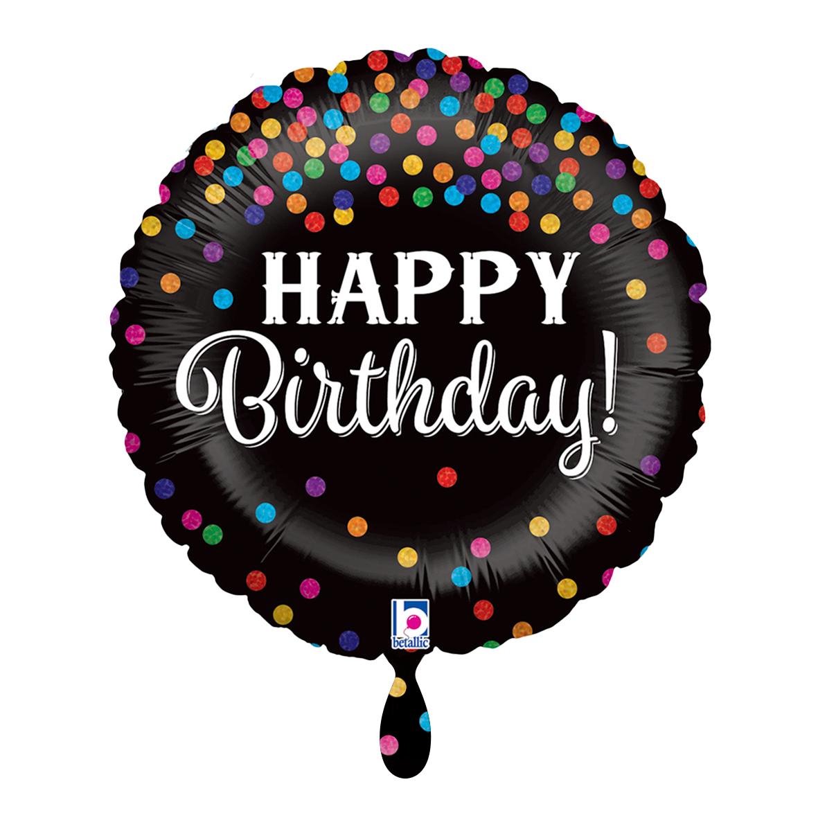 1 Balloon - Glittering Birthday Confetti