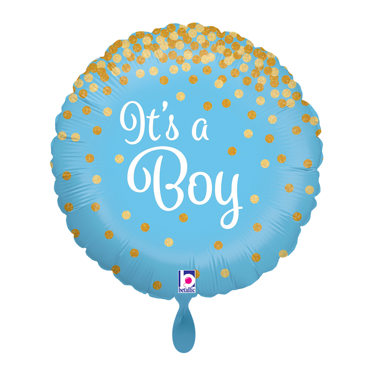 1 Balloon - Glittering It's A Boy