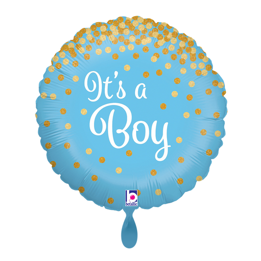 1 Balloon - Glittering It's A Boy