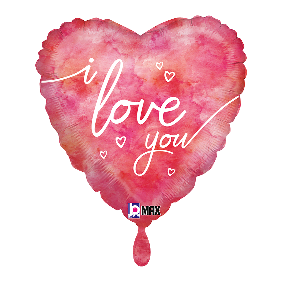 1 Balloon - Watercolor I Love U