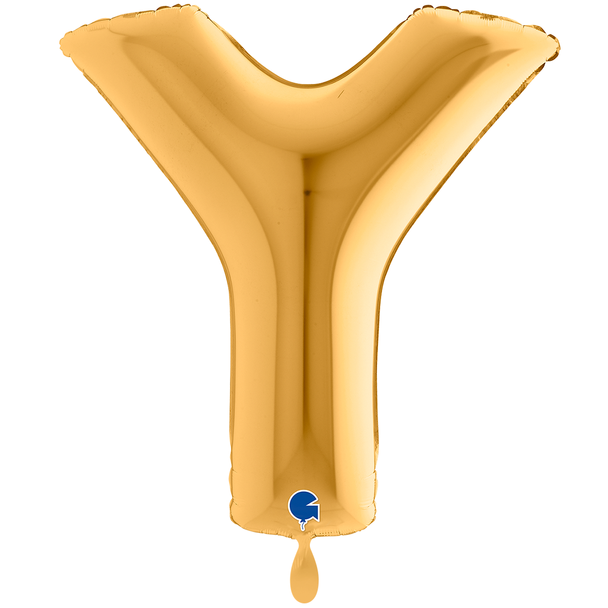 1 Balloon XXL - Letter Y - Gold
