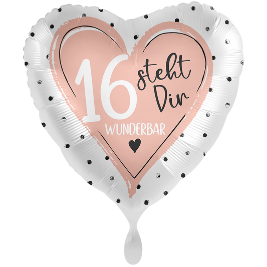 1 Balloon XXL - Glossy - 16 steht Dir Wunderbar - GER