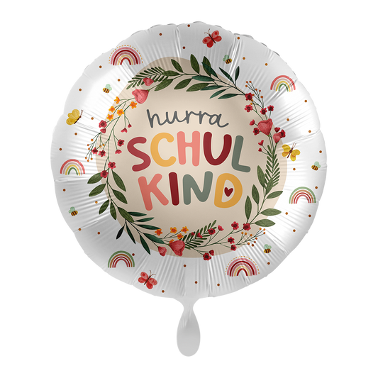1 Balloon - School - Einschulung Boho - GER