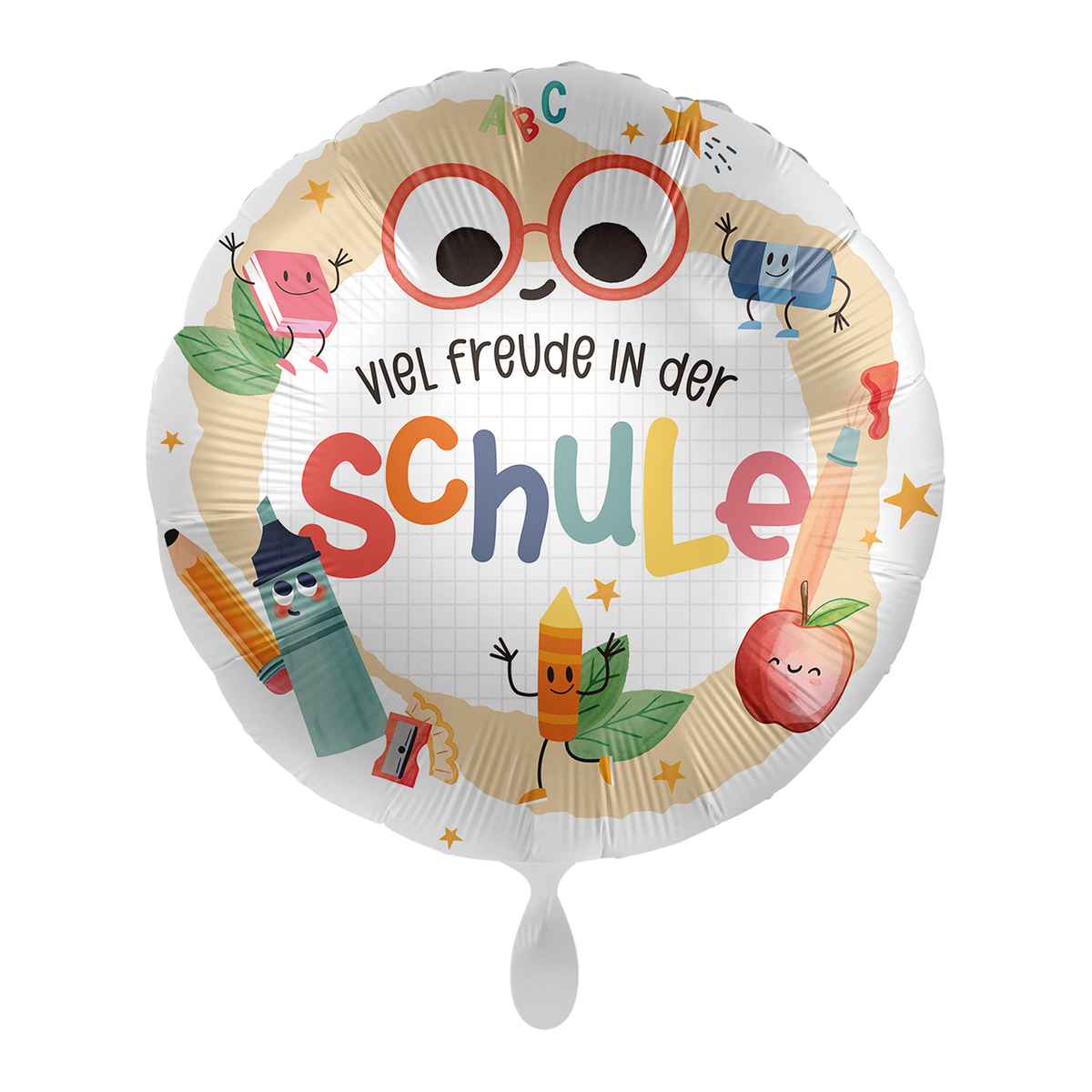 1 Balloon - School - Einschulung Schulfreunde - GER