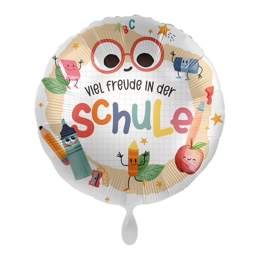 1 Balloon - School - Einschulung Schulfreunde - GER
