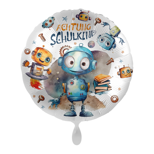 1 Balloon - School - Schulkind Roboter - GER