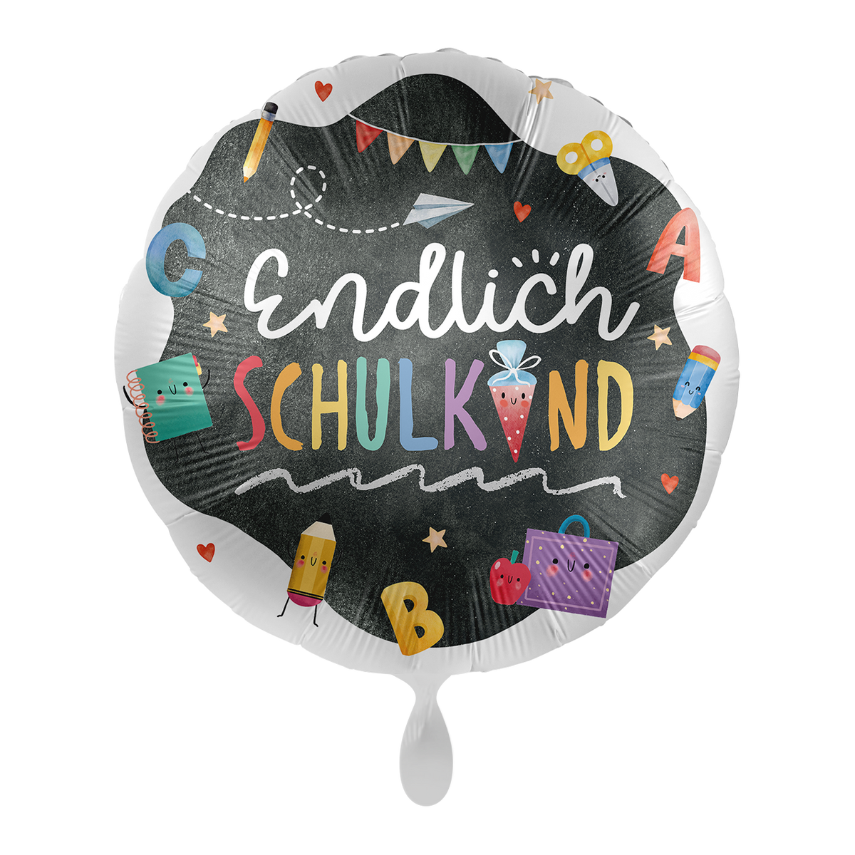 1 Balloon - School - Einschulung Klassenzimmer - GER