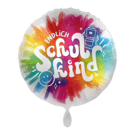 1 Balloon - School - Farbenfrohe Einschulung - GER
