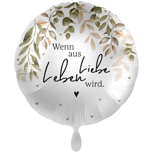 1 Balloon XXL - Baby Neutral - Aus Liebe zu Leben
