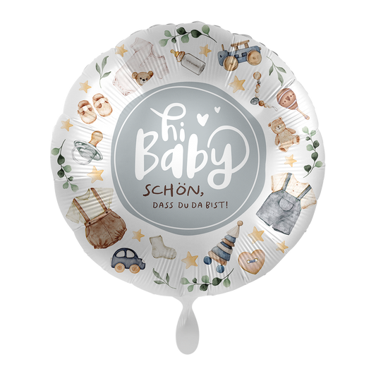 1 Balloon - Baby Boy - Hi Baby - GER