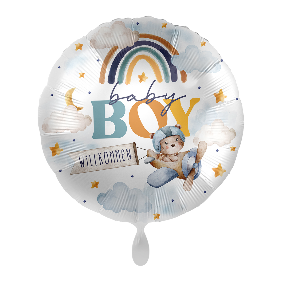 1 Balloon - Baby Boy - Kleiner Flieger - GER