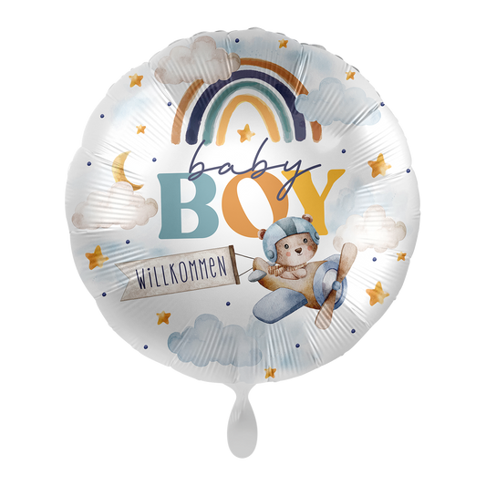 1 Balloon - Baby Boy - Kleiner Flieger - GER