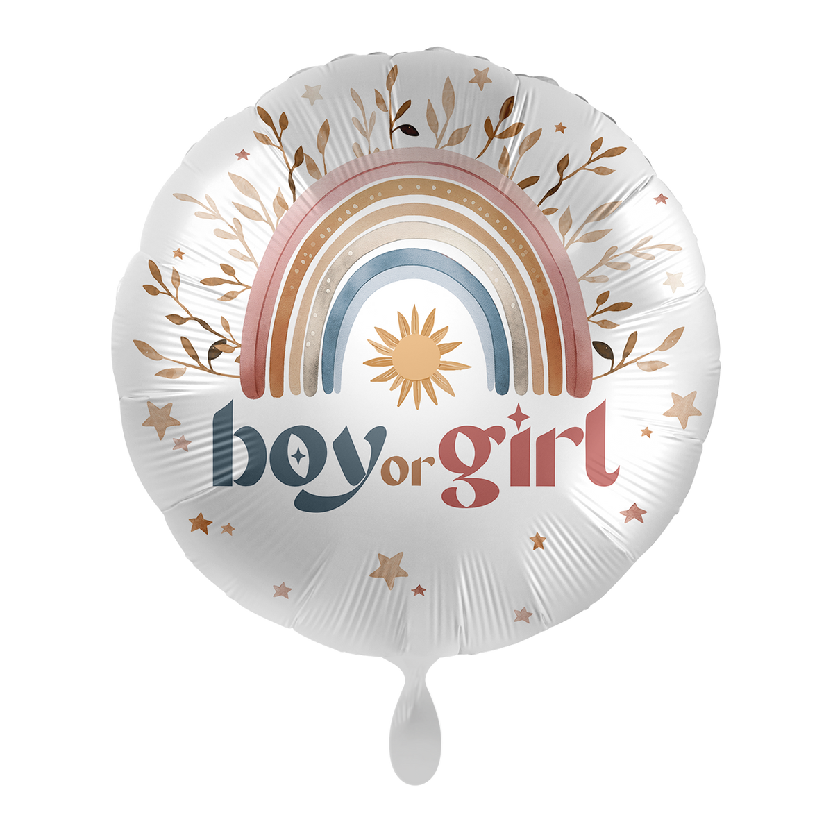 1 Balloon - Gender Reveal - Rainbow - ENG