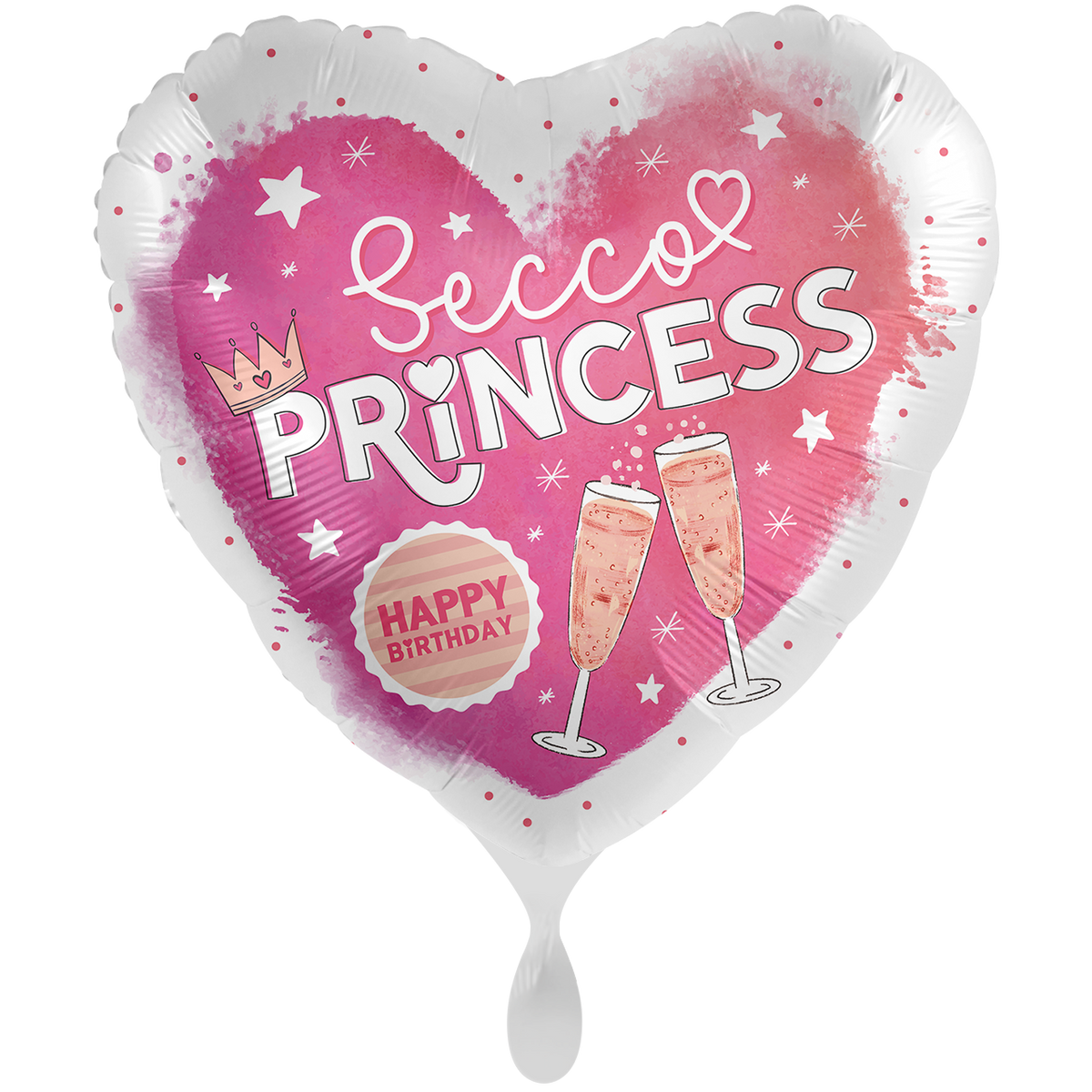 1 Balloon XXL - Secco Princess - ENG