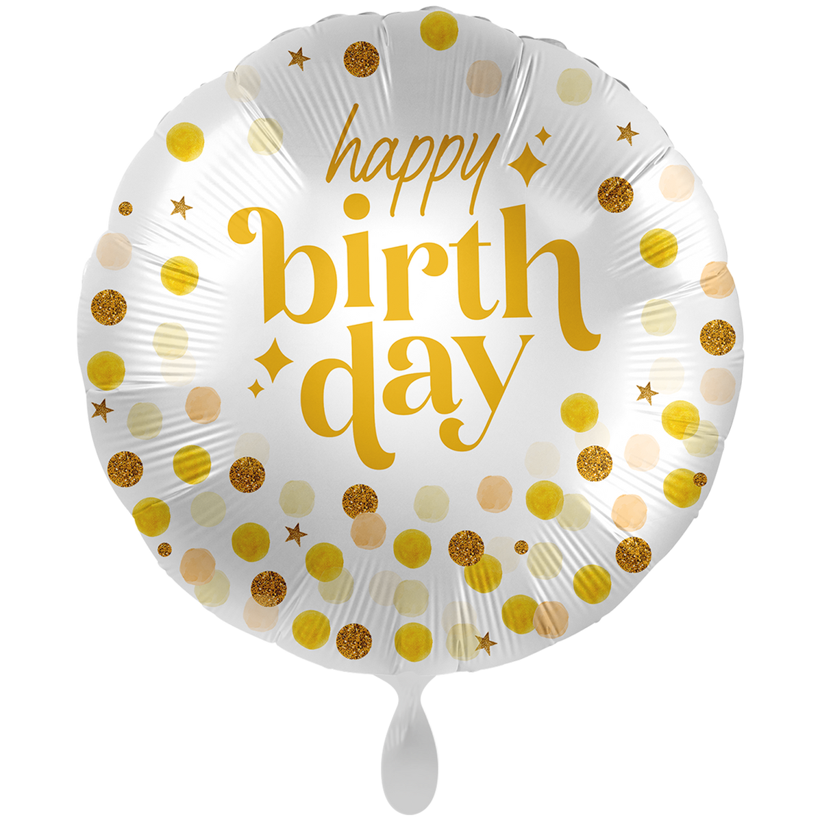 1 Balloon XXL - Shine Like Gold Birthday - ENG