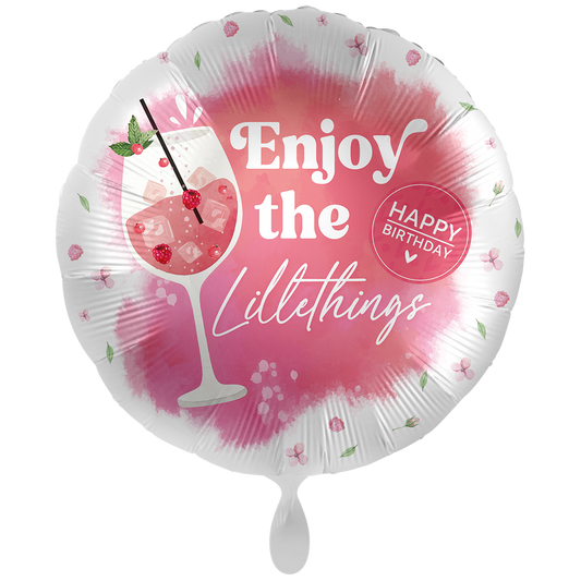 1 Balloon XXL - Enjoy the Little Things Birthday - ENG