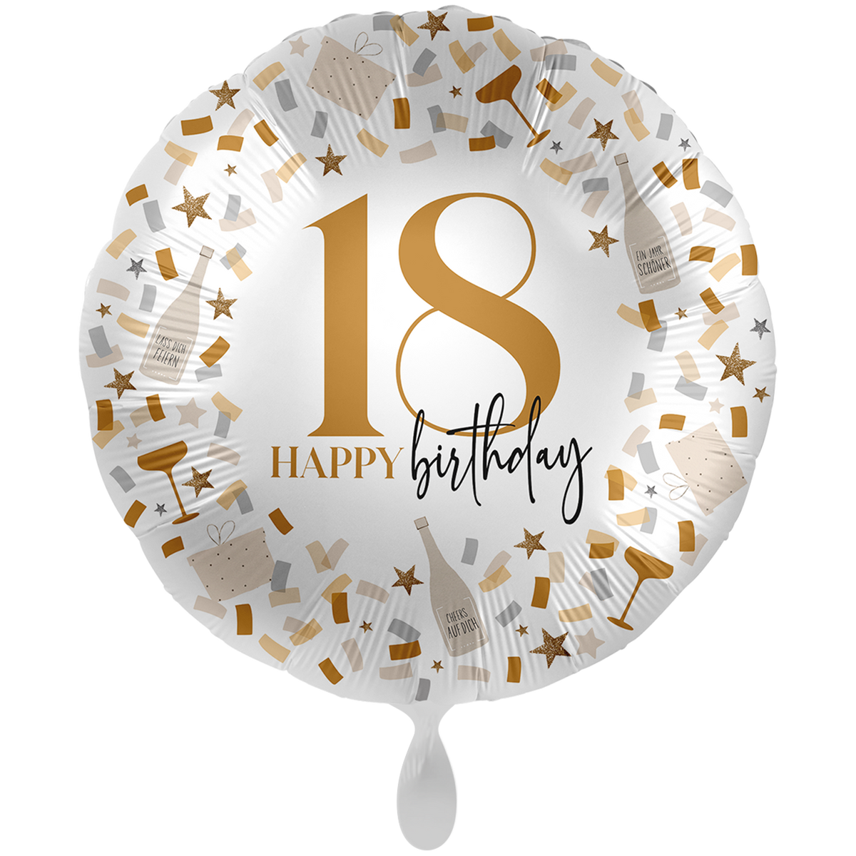 1 Balloon XXL - Hello to Another Birthday 18 - GER