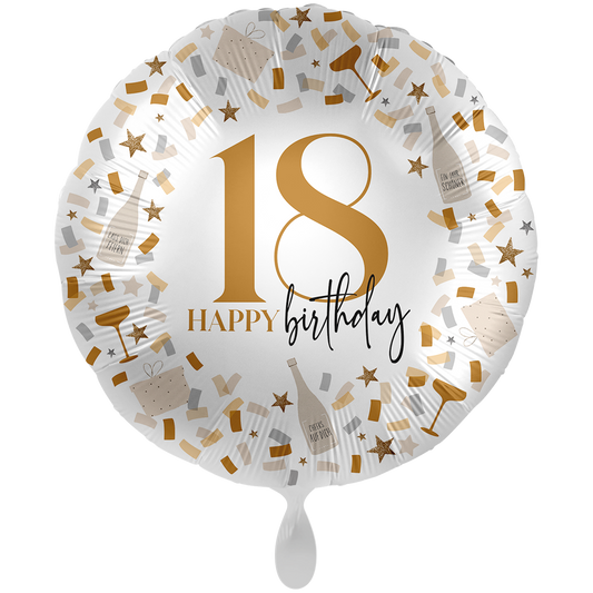 1 Balloon XXL - Hello to Another Birthday 18 - GER