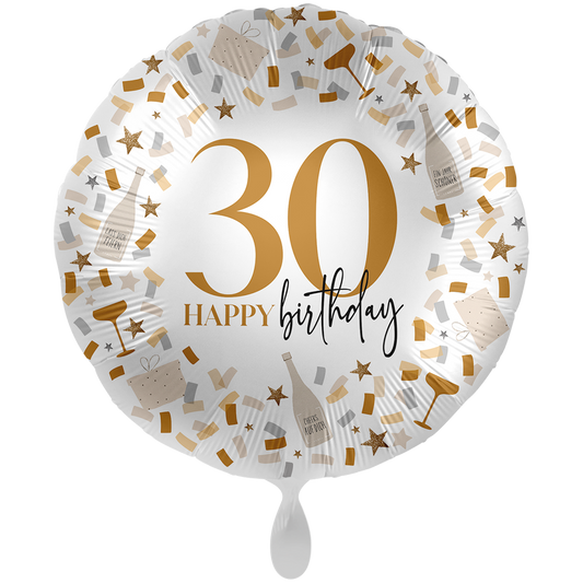 1 Balloon XXL - Hello to Another Birthday 30 - GER