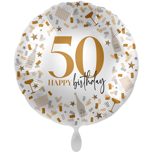 1 Balloon XXL - Hello to Another Birthday 50 - GER