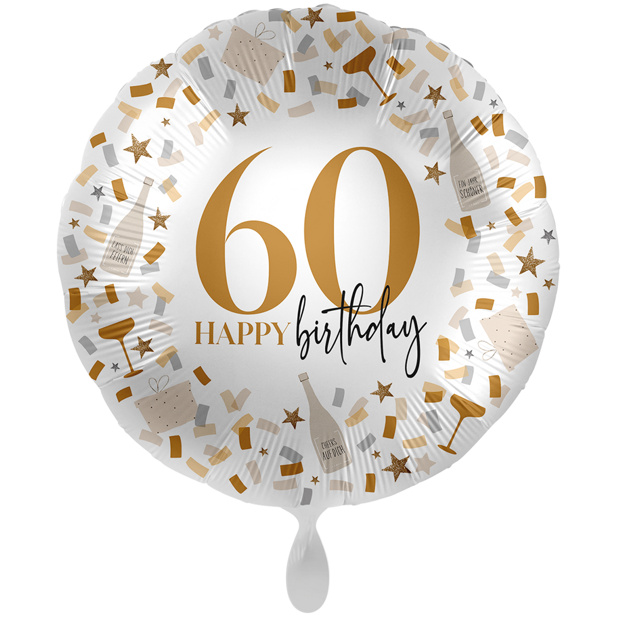 1 Balloon XXL - Hello to Another Birthday 60 - GER