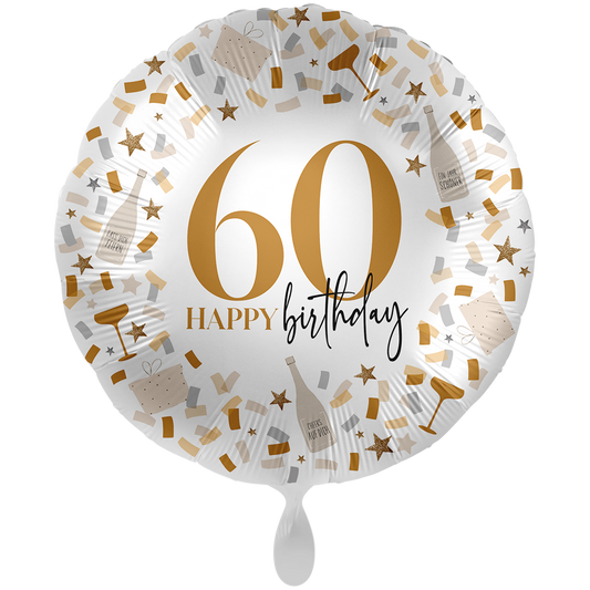 1 Balloon XXL - Hello to Another Birthday 60 - GER
