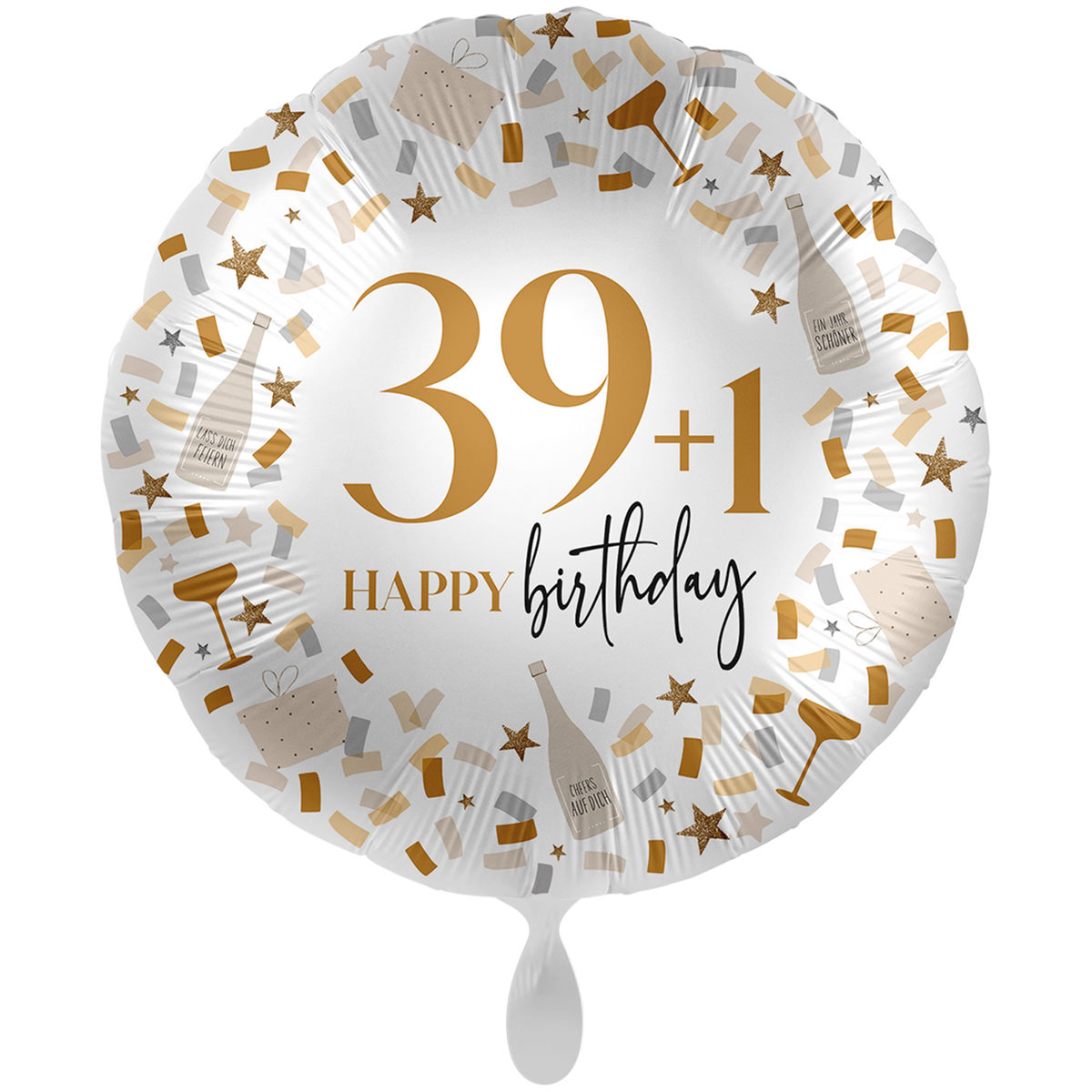1 Balloon XXL - Hello to Another Birthday 39+1 - GER