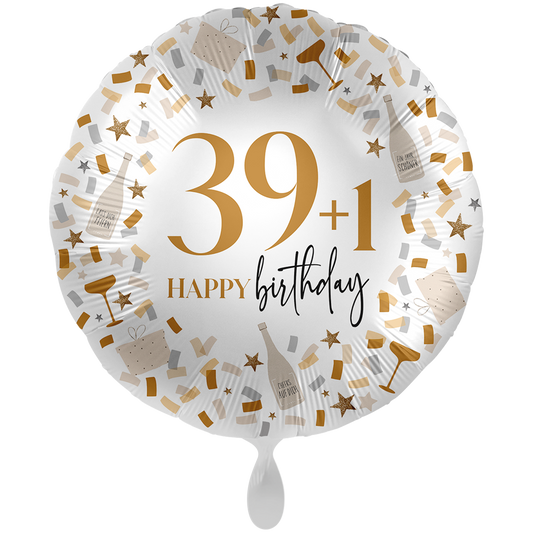1 Balloon XXL - Hello to Another Birthday 39+1 - GER