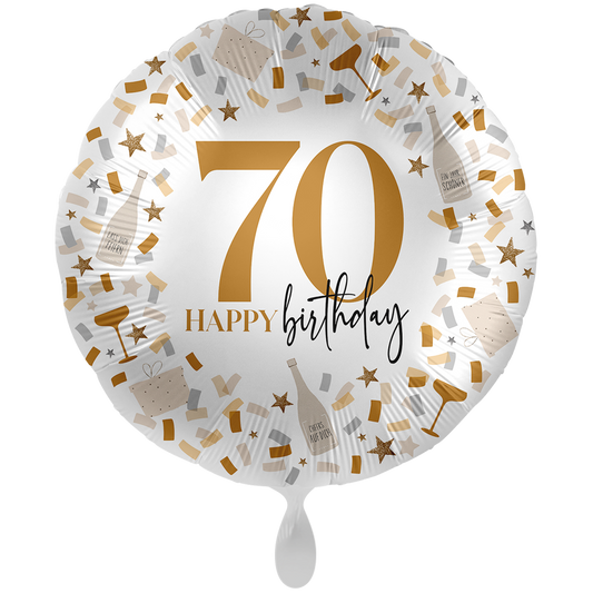 1 Balloon XXL - Hello to Another Birthday 70 - GER