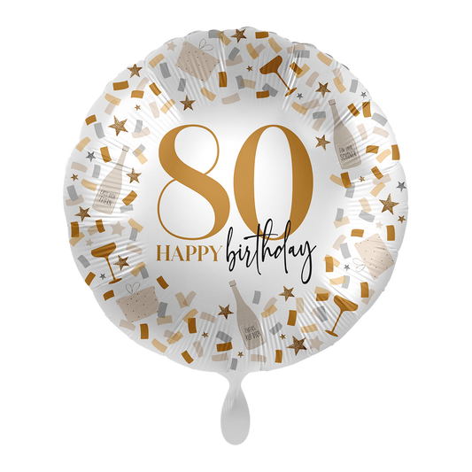 1 Balloon - Hello to Another Birthday 80 - GER