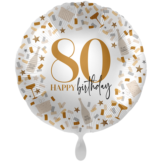 1 Balloon XXL - Hello to Another Birthday 80 - GER