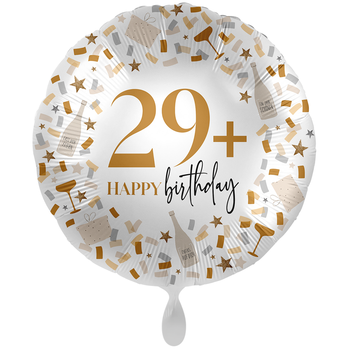 1 Balloon XXL - Hello to Another Birthday 29+ - GER