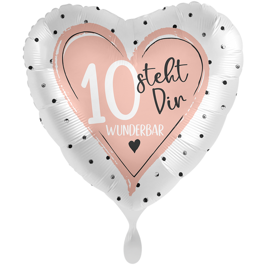 1 Balloon XXL - Glossy - 10 steht Dir Wunderbar - GER