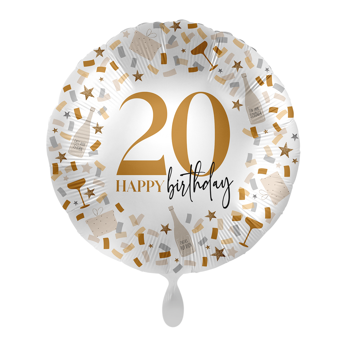 1 Balloon - Hello to Another Birthday 20 - GER