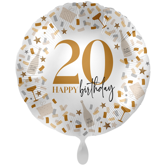 1 Balloon XXL - Hello to Another Birthday 20 - GER